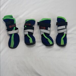 Neo-Paws Blue and Green Dog Boots
